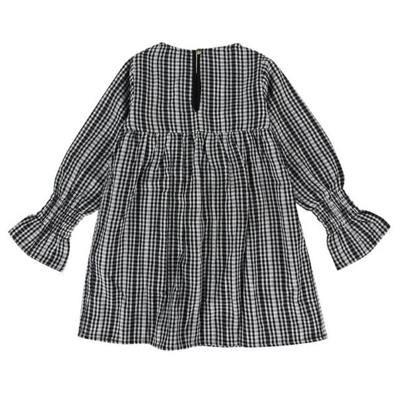 Reversible Organic Toddler Turtledove London Dress 3 - Picture 8 of 9